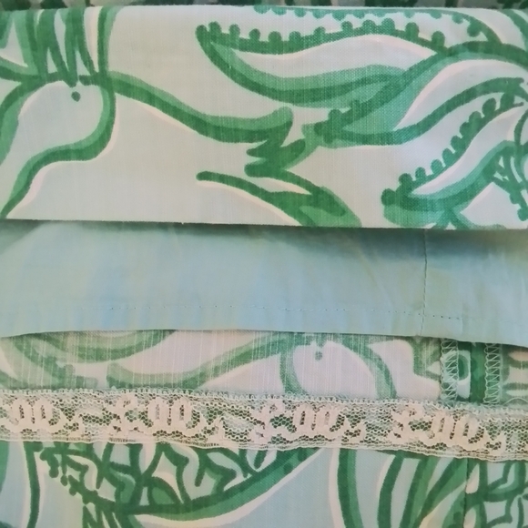 Rare Lilly Pulitzer Originals Bloomy Dress Shorely Blue Toucan Tango Print - 4 - Picture 10 of 14